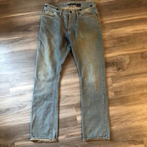 John Varvatos Wight Jeans Size 32RG Button Fly